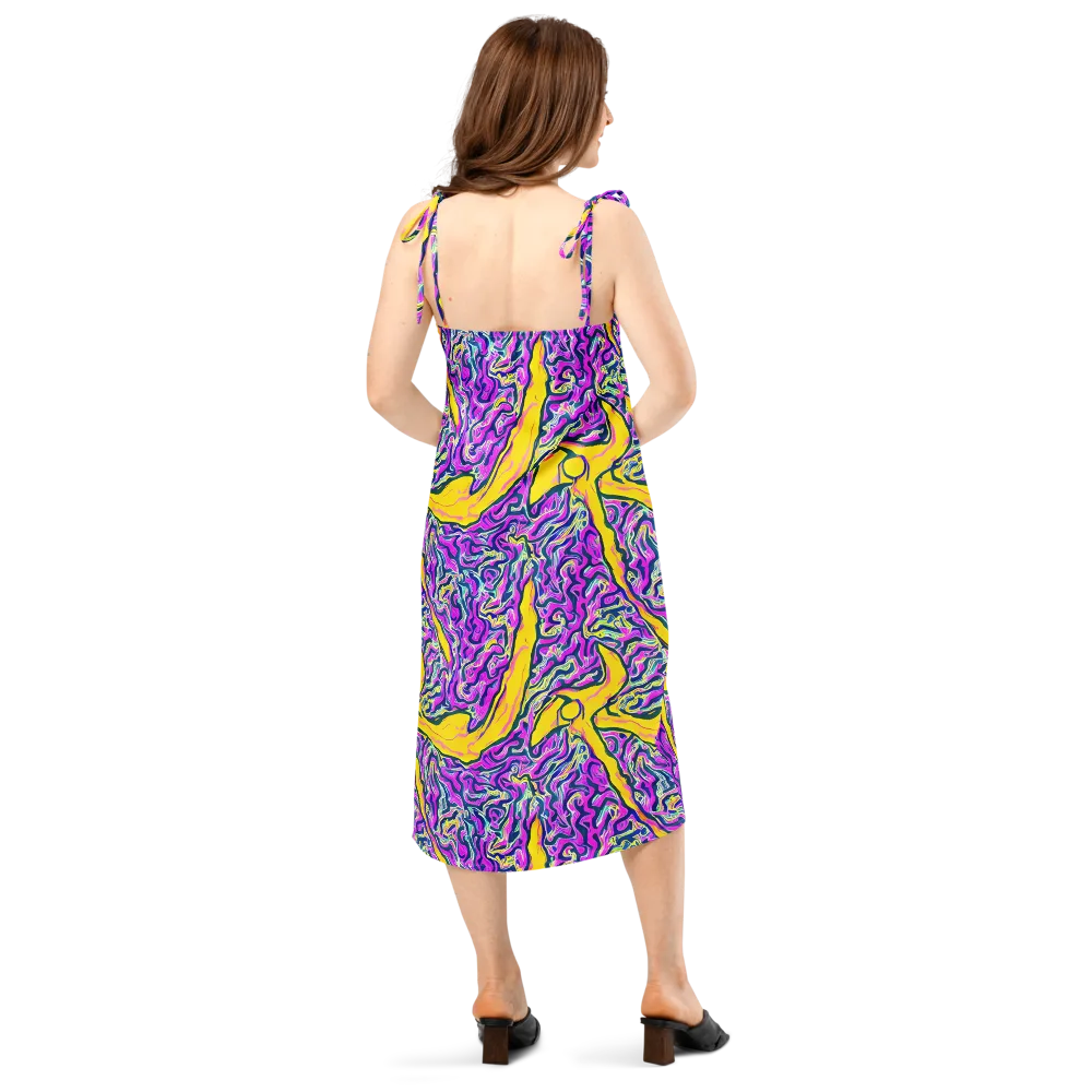Zenith Waves on Slip Dress — Back