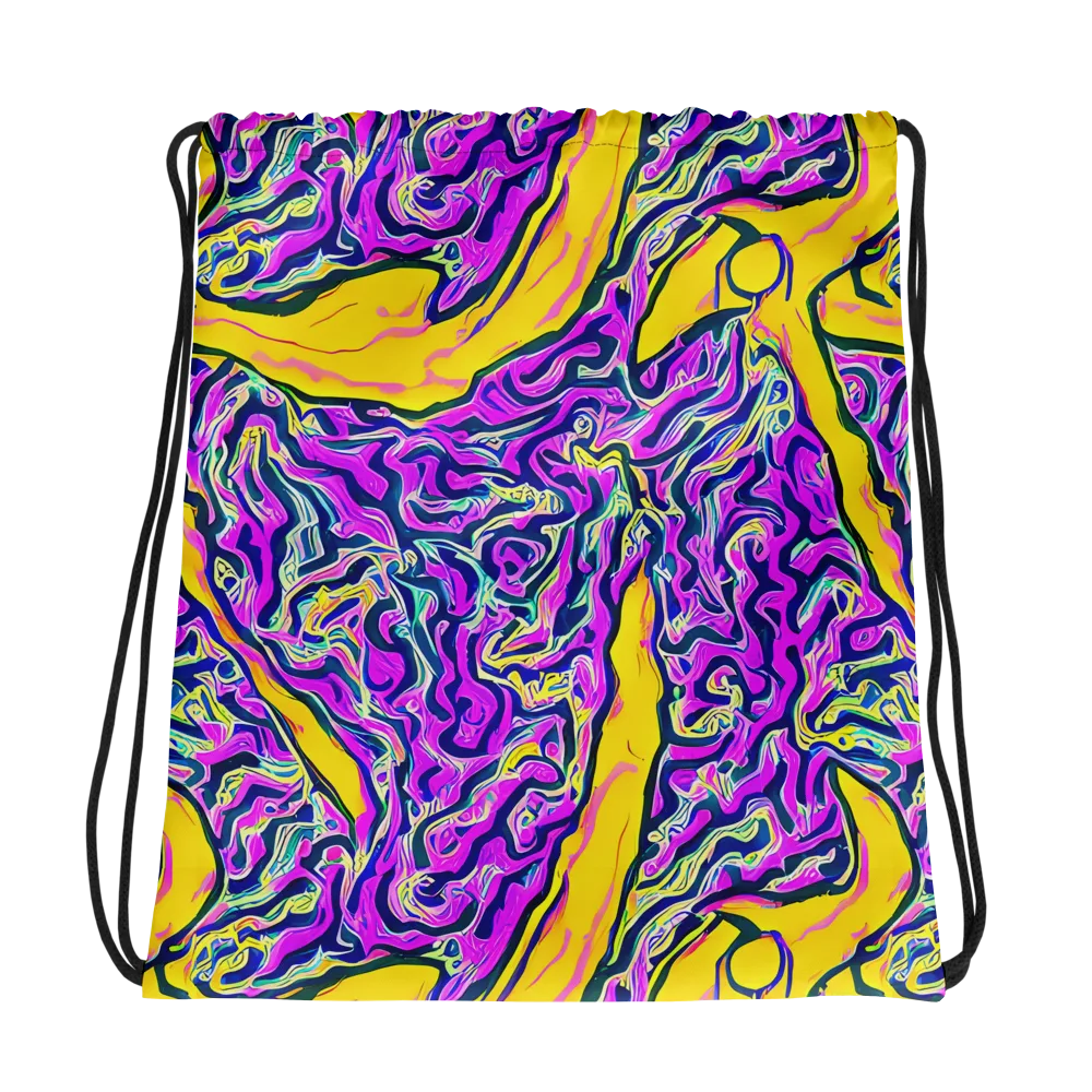 Zenith Waves on Drawstring Bag — Photo