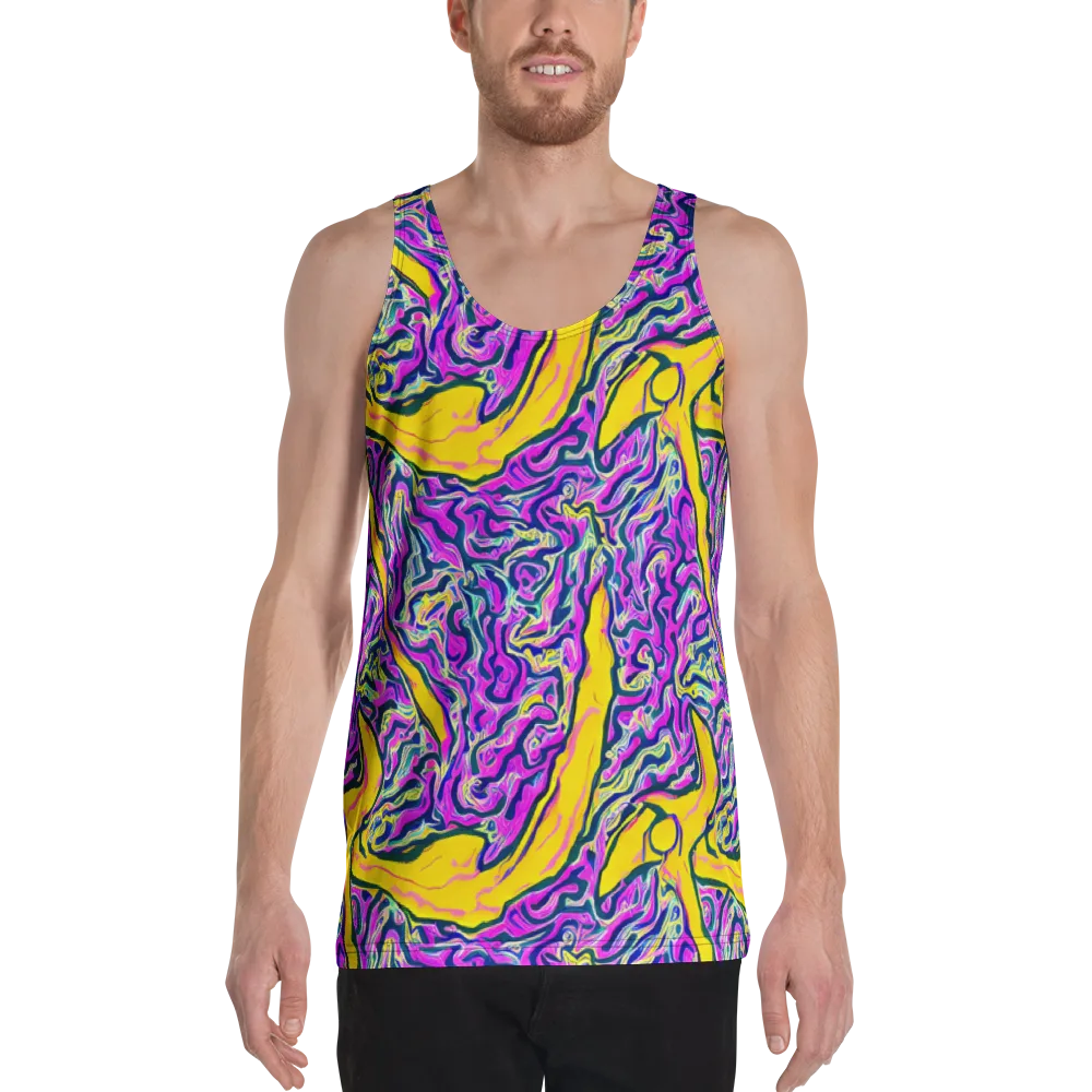 Zenith Waves on Men's Tank Top — Front