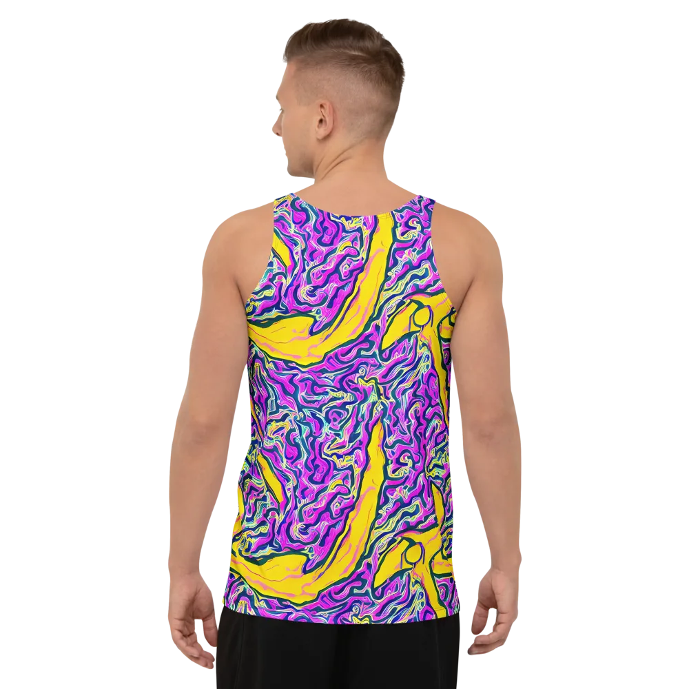 Zenith Waves on Men's Tank Top — Back