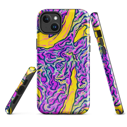 Zenith Waves on a MagSafe Tough Case for iPhone®