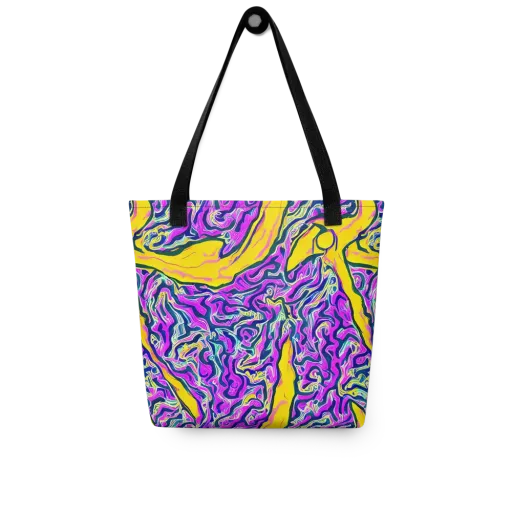 Zenith Waves on a Tote Bag