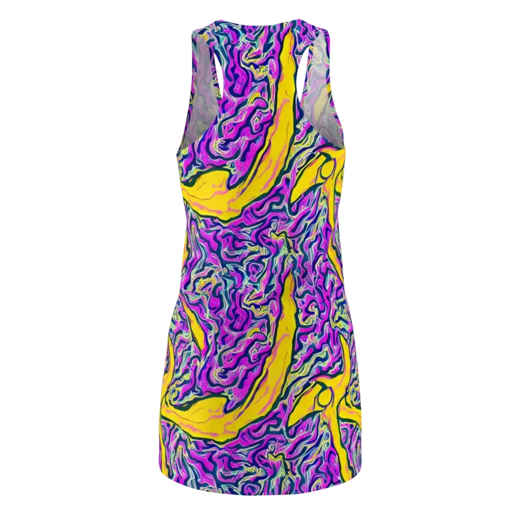 Zenith Waves on Racerback Dress — Back