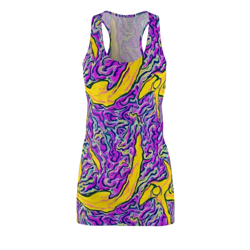 Zenith Waves on a Racerback Dress