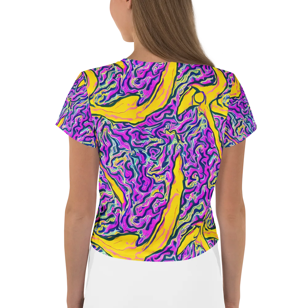 Zenith Waves on Crop Tee — Back