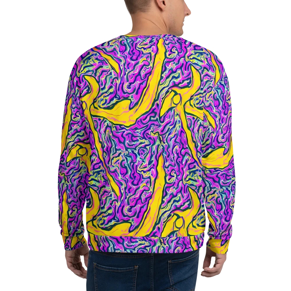 Zenith Waves on Sweatshirt — Back
