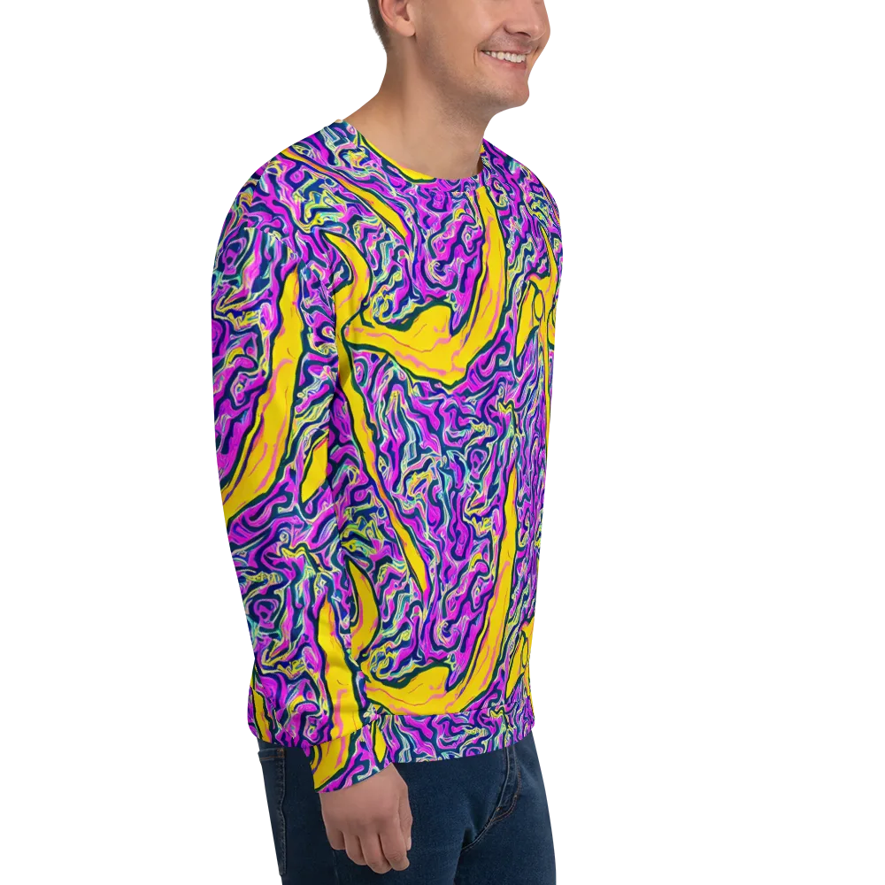 Zenith Waves on Sweatshirt — Right Front