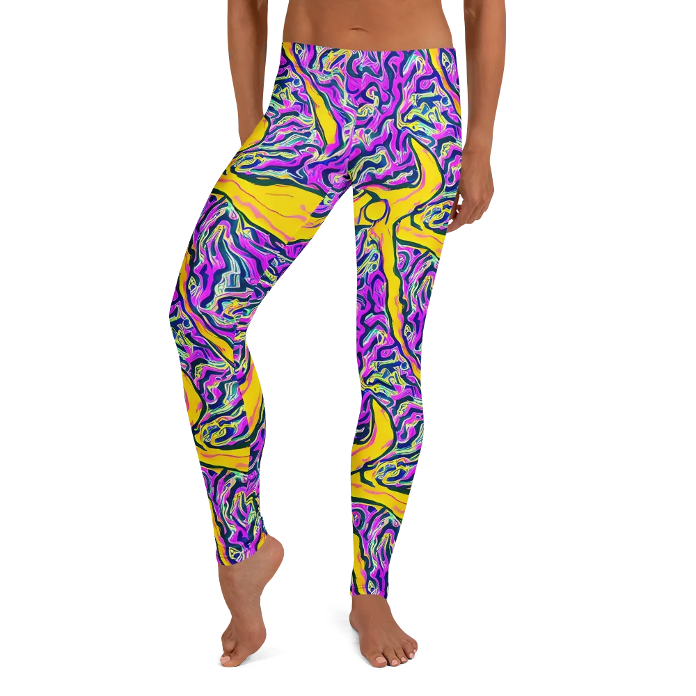 Zenith Waves on Leggings — Front