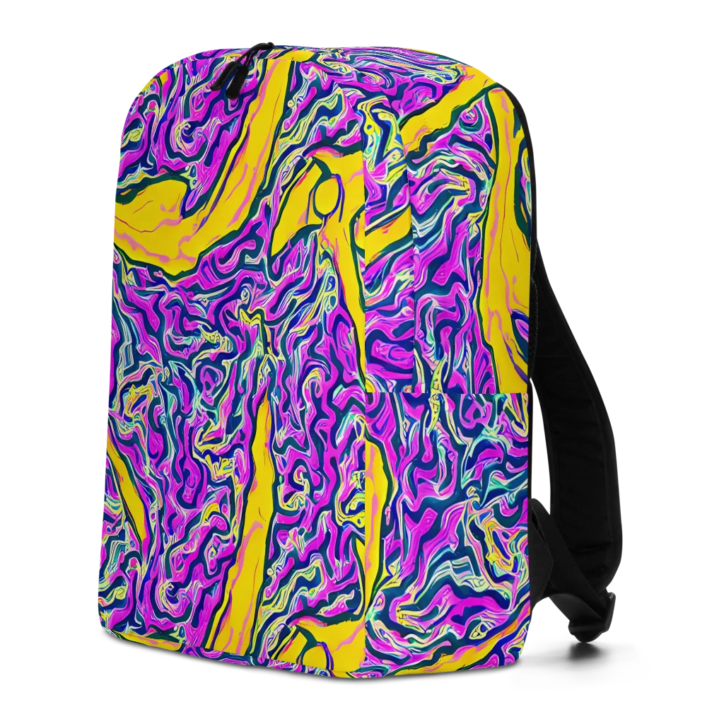 Zenith Waves on Minimalist Backpack — Left