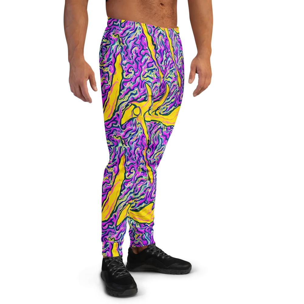 Zenith Waves on Men's Joggers — Right