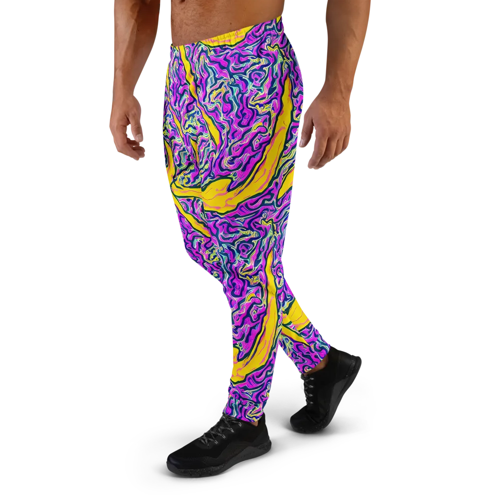 Zenith Waves on Men's Joggers — Left