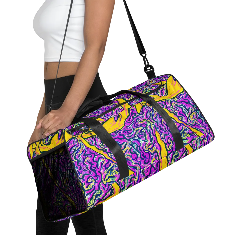 Zenith Waves on Duffle Bag — Front