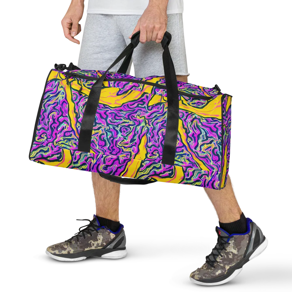 Zenith Waves on Duffle Bag — Front
