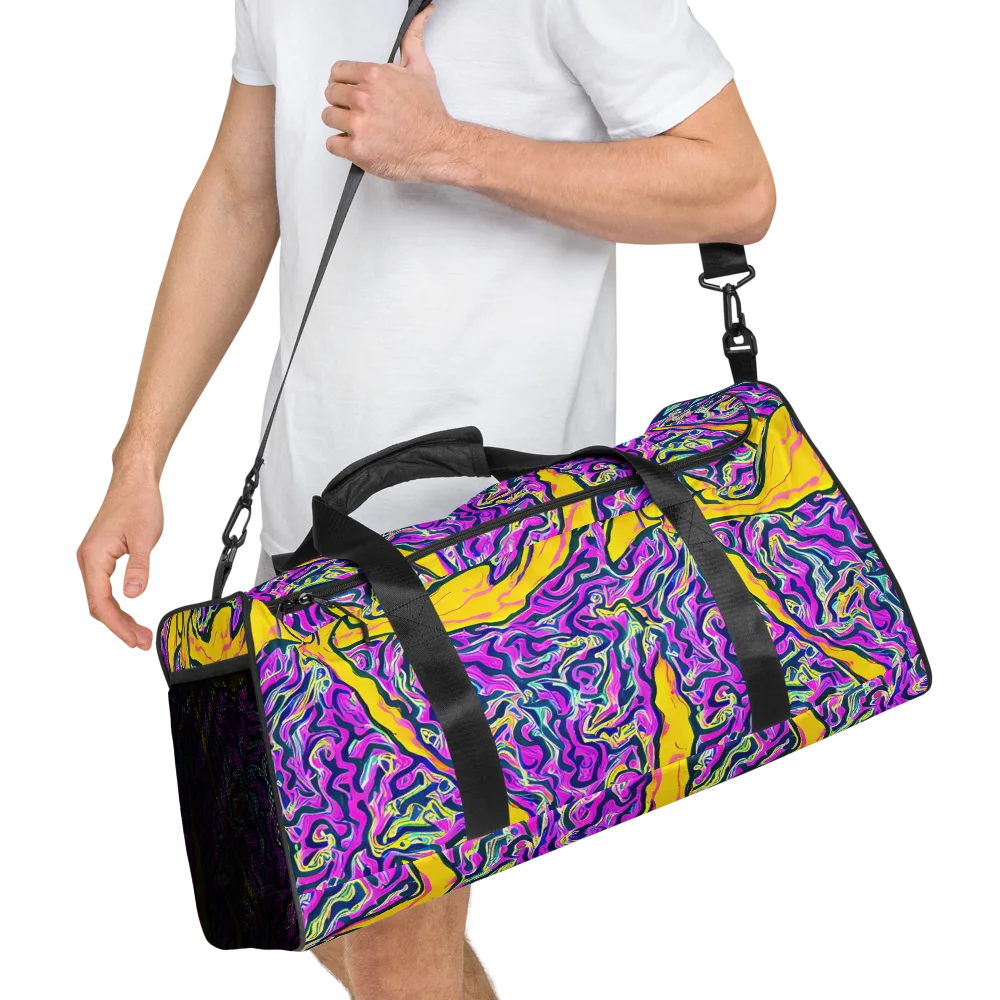 Zenith Waves on Duffle Bag — Right Front