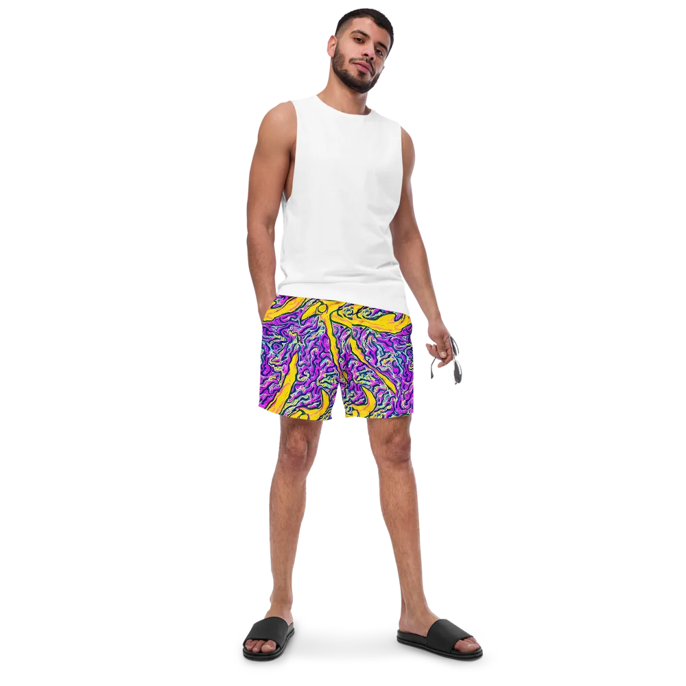 Zenith Waves on Swim Trunks — Front