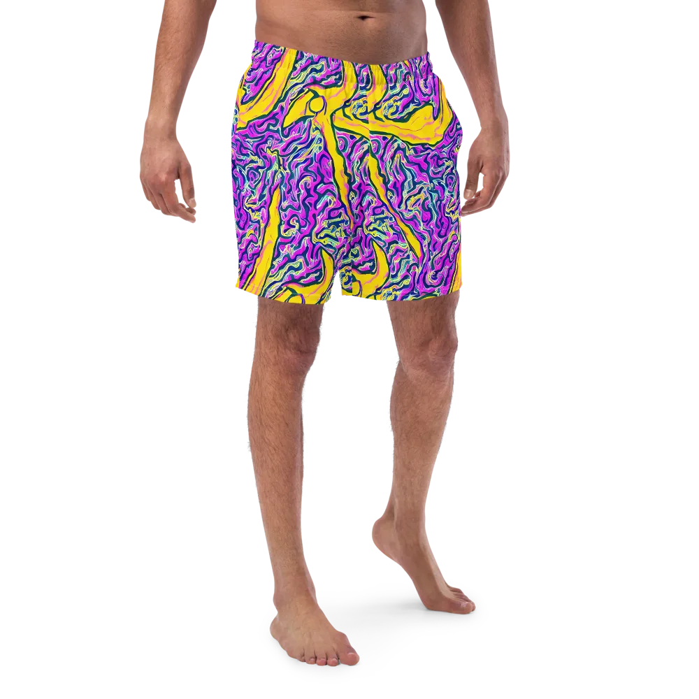 Zenith Waves on Swim Trunks — Front