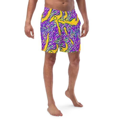 Zenith Waves on a Swim Trunks