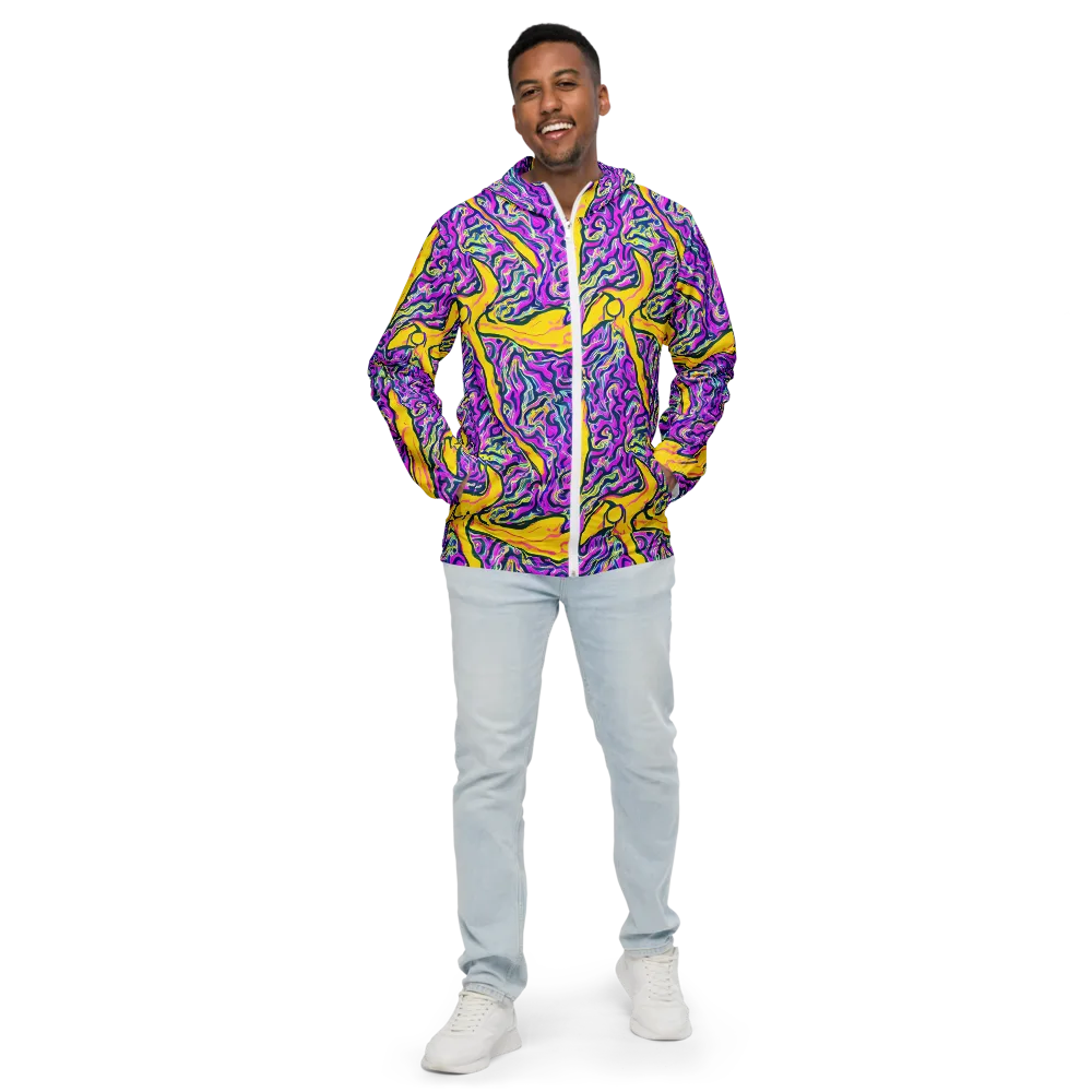 Zenith Waves on Men's Windbreaker — Front