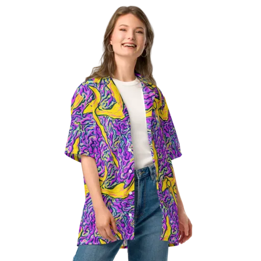 Zenith Waves on a Button Shirt