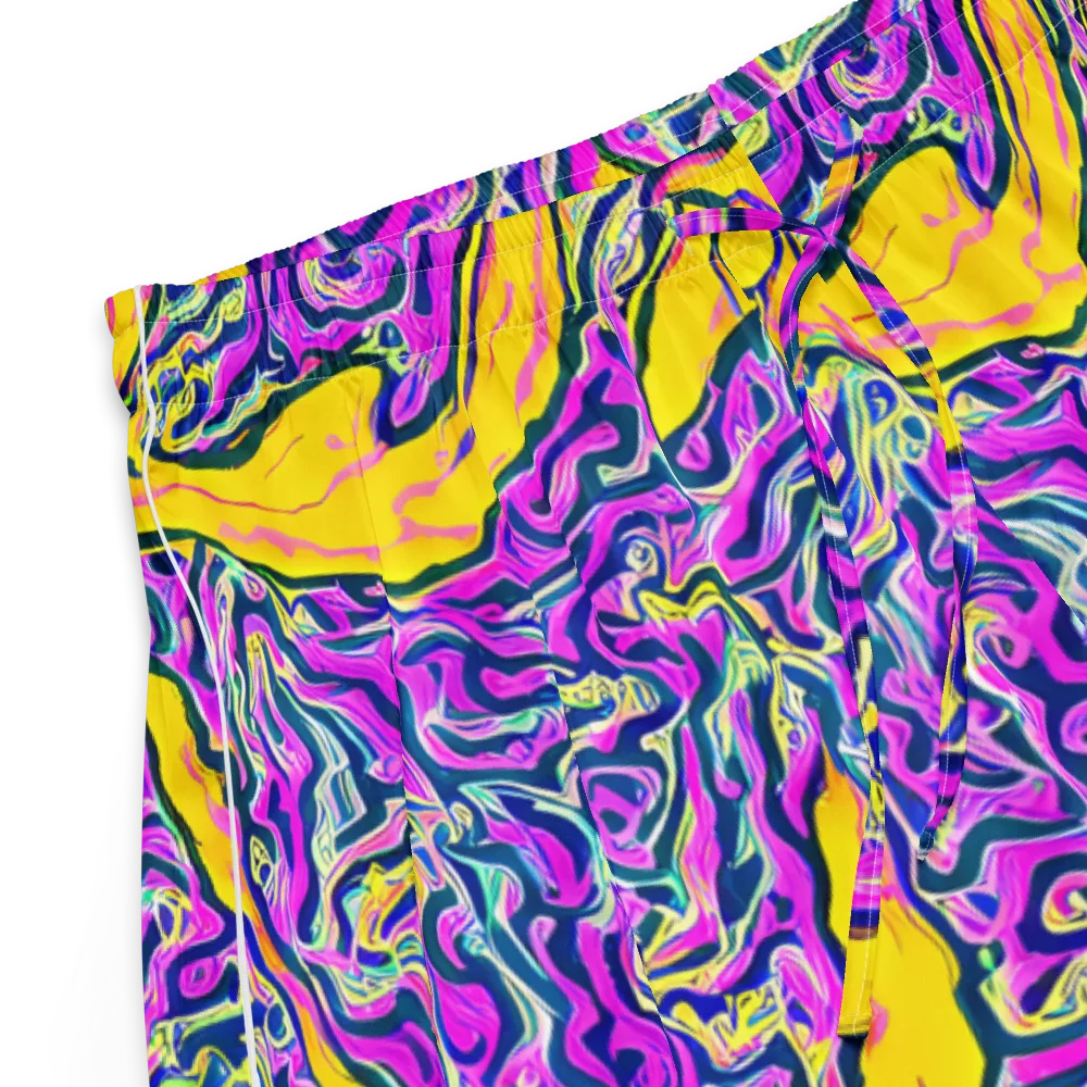 Zenith Waves on Women's Pajama Shorts — Product details