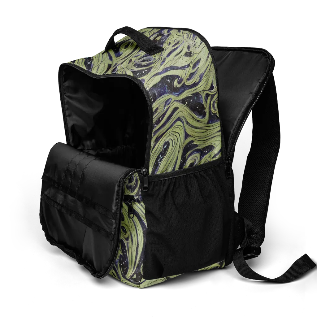 Indigo Swirl on Utility Backpack — Product details 2