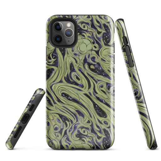 Indigo Swirl on a Tough Case for iPhone®