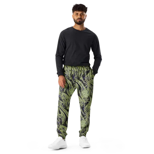 Indigo Swirl on a Men's Joggers
