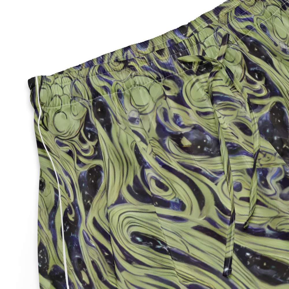 Indigo Swirl on Women's Pajama Shorts — Product details