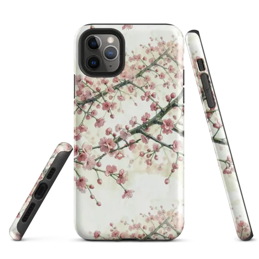 Cherry Blossom Canopy on a Tough Case for iPhone®
