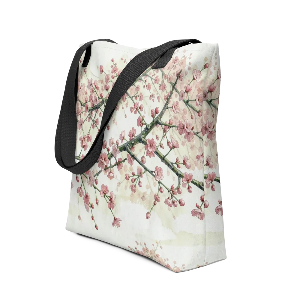 Cherry Blossom Canopy on Tote Bag — Front