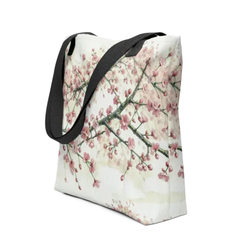 Cherry Blossom Canopy on a Tote Bag