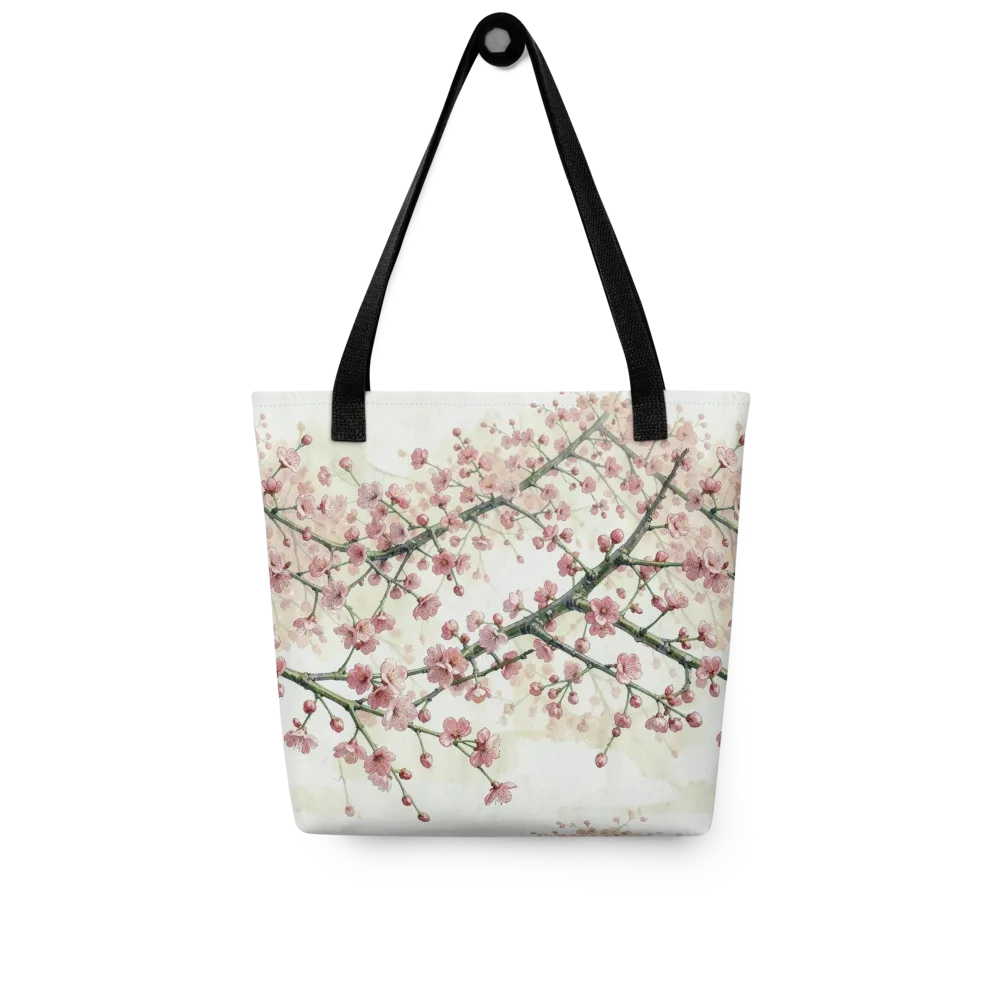 Cherry Blossom Canopy on Tote Bag — Front