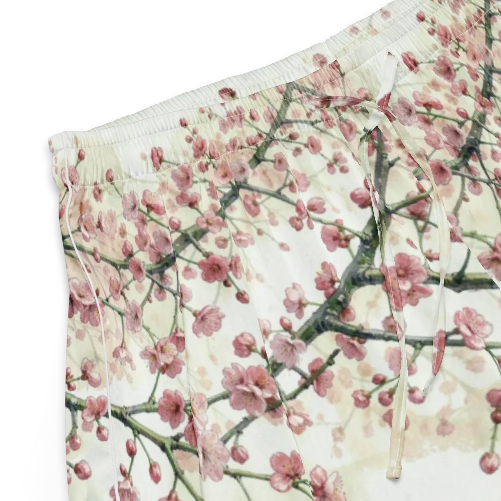 Cherry Blossom Canopy on Women's Pajama Shorts — Product details