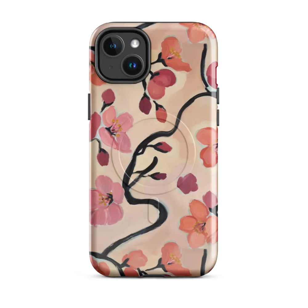 Coral Branchwork on MagSafe Tough Case for iPhone® — Front