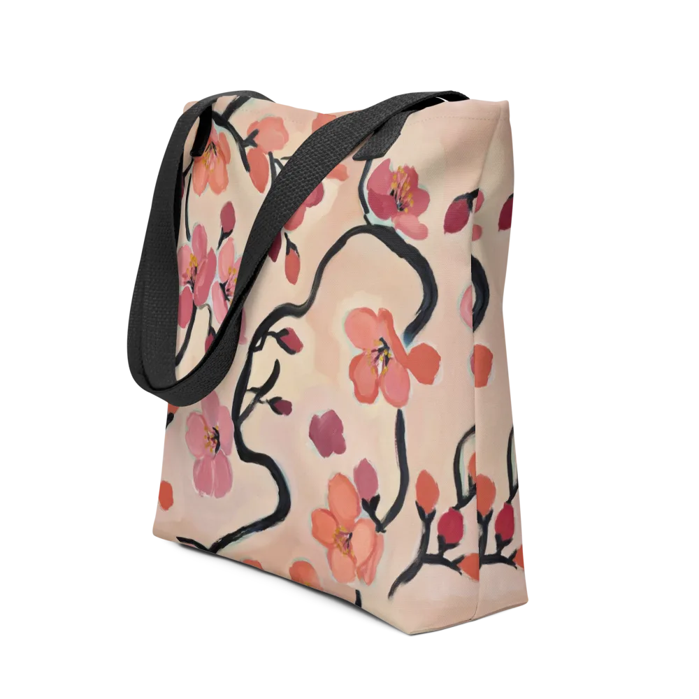 Coral Branchwork on Tote Bag — Front