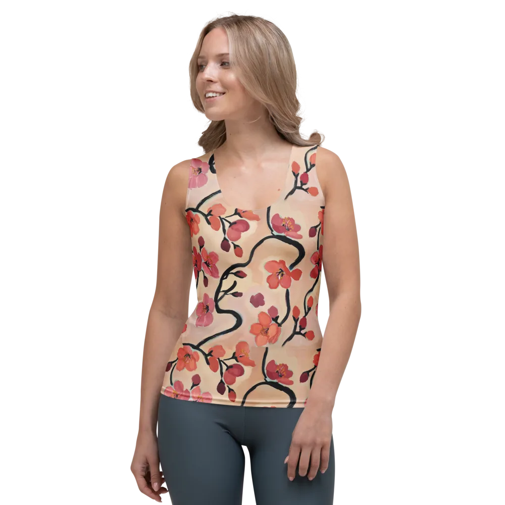 Coral Branchwork on Women's Tank Top — Front