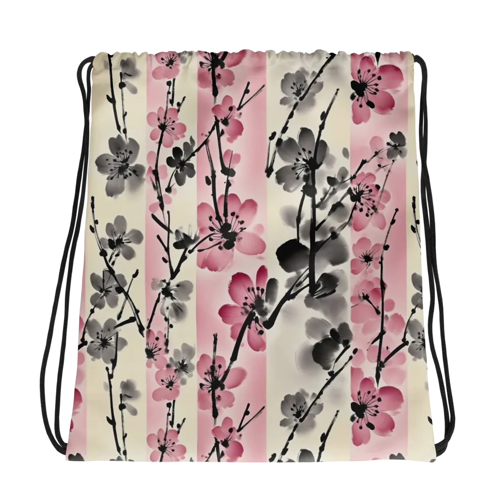 Blossom Ink on Drawstring Bag — Photo