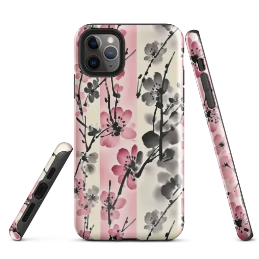 Blossom Ink on a Tough Case for iPhone®