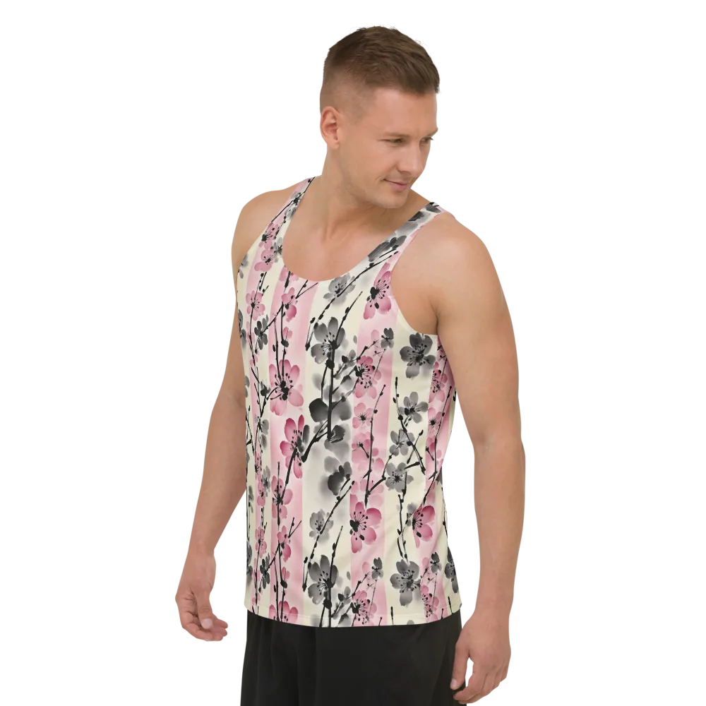 Blossom Ink on Men's Tank Top — Left Front
