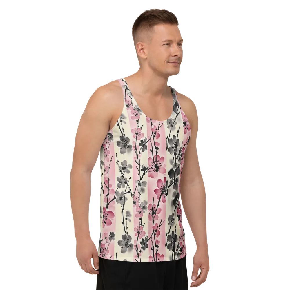 Blossom Ink on Men's Tank Top — Right Front