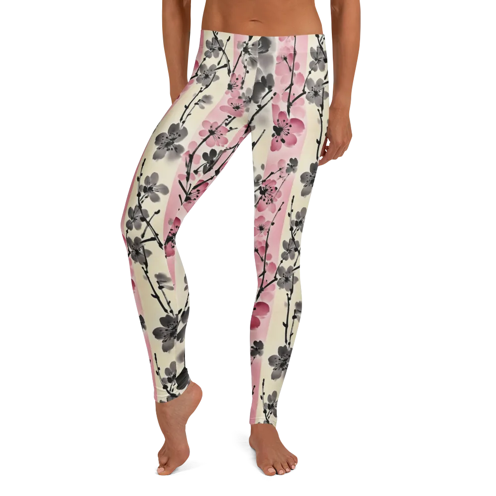Blossom Ink on Leggings — Front