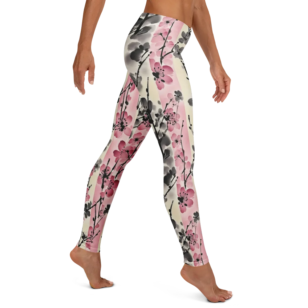 Blossom Ink on Leggings — Right