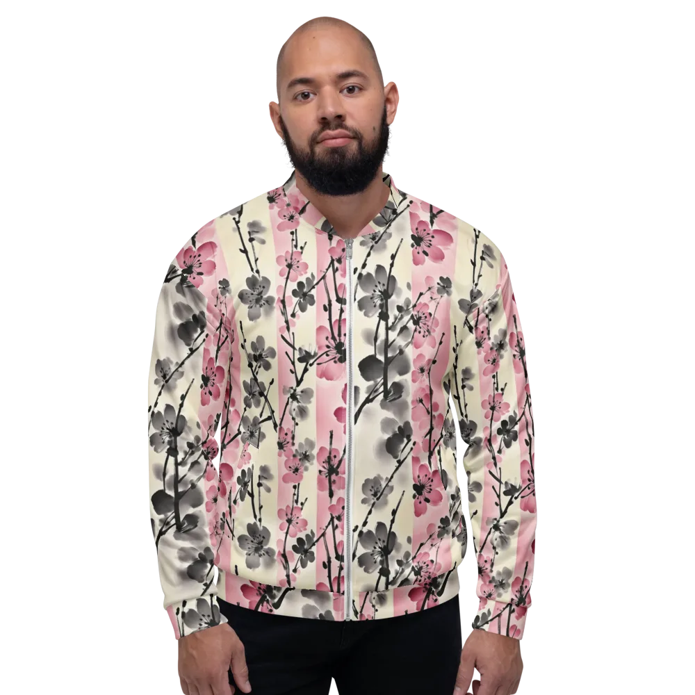 Blossom Ink on Bomber Jacket — Front