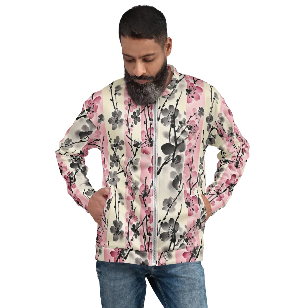 Blossom Ink on Bomber Jacket — Front