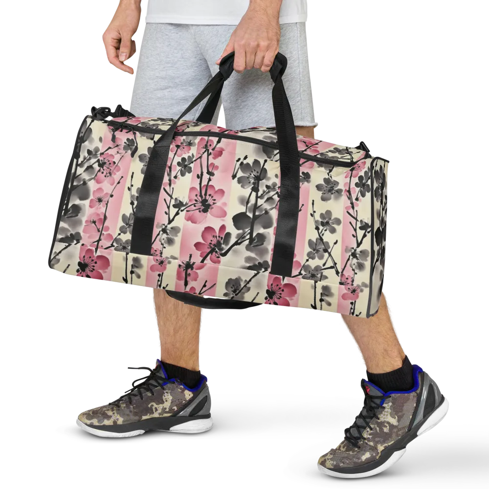 Blossom Ink on Duffle Bag — Front