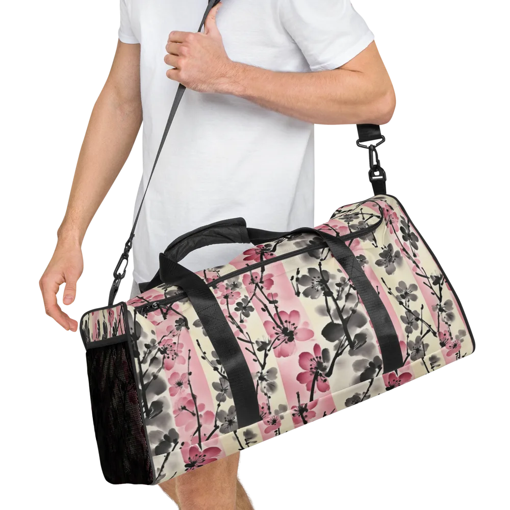 Blossom Ink on Duffle Bag — Right Front