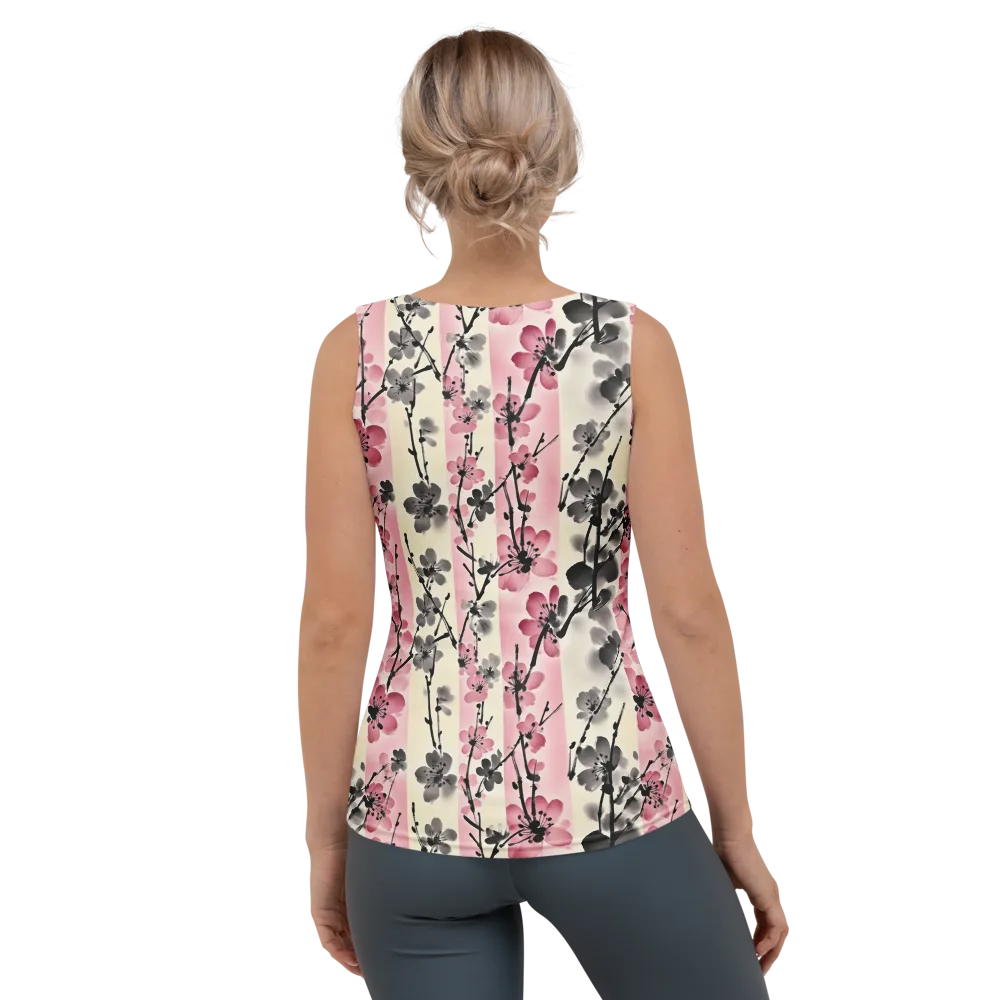 Blossom Ink on Women's Tank Top — Back