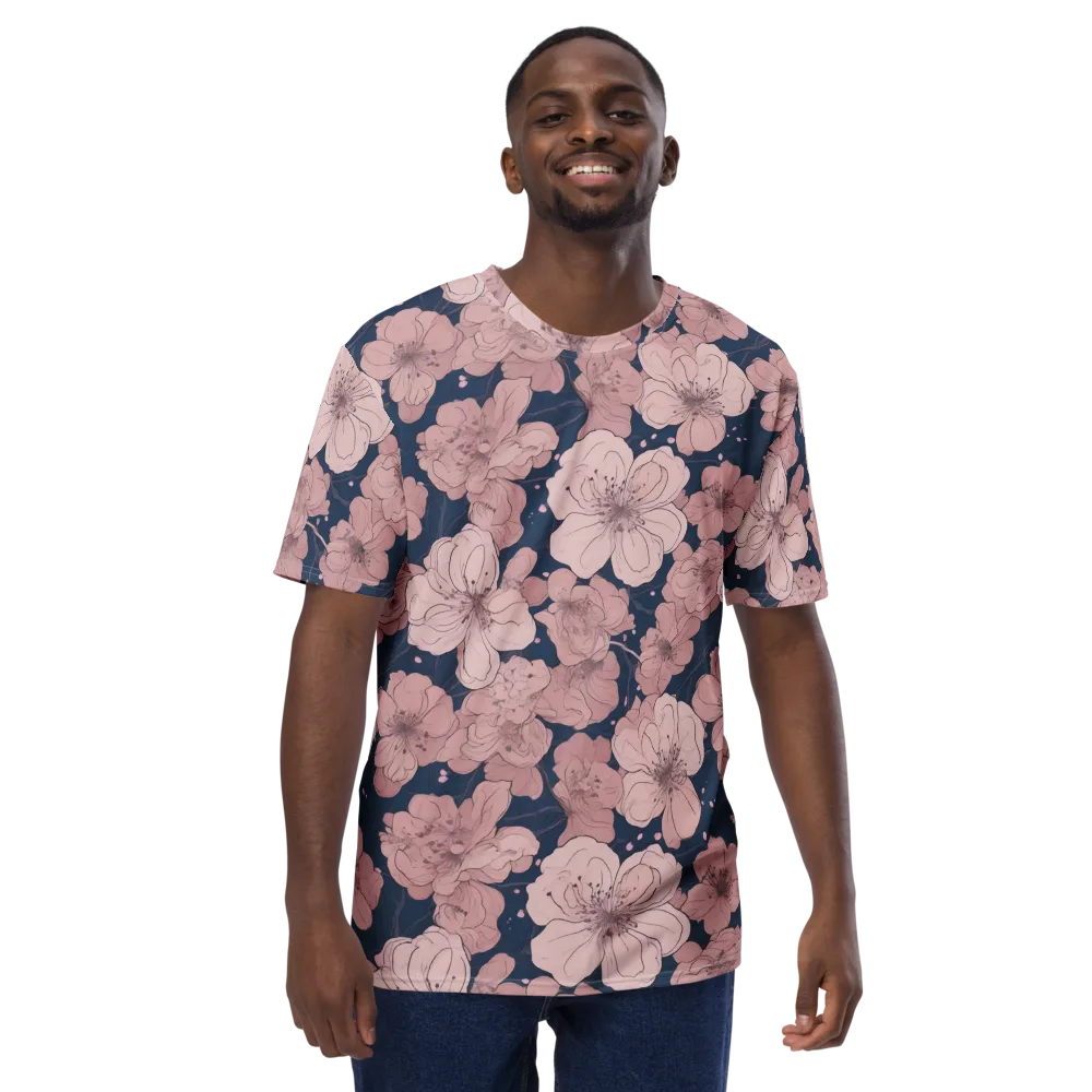 Moonlit Orchard on Men's Crew Neck T-Shirt — Front