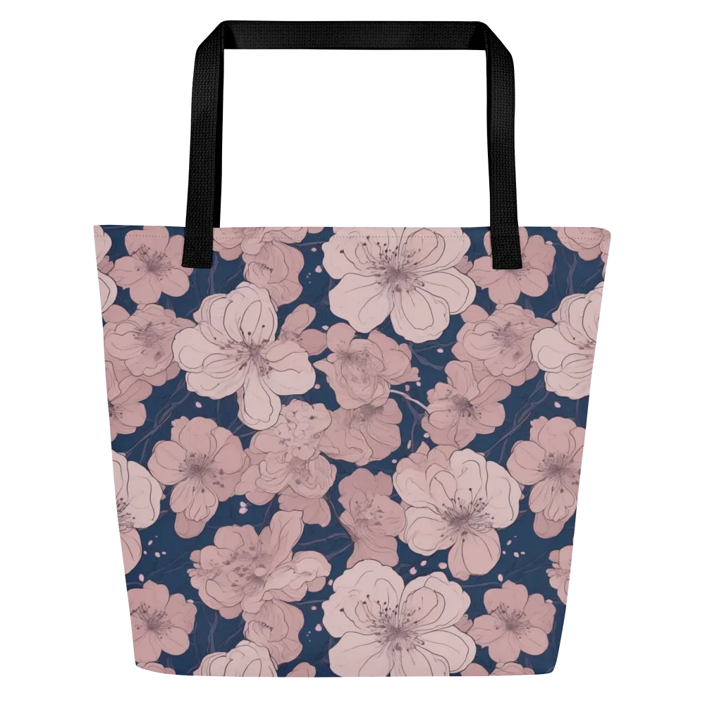 Moonlit Orchard on Large Tote Bag W/ Pocket — Front