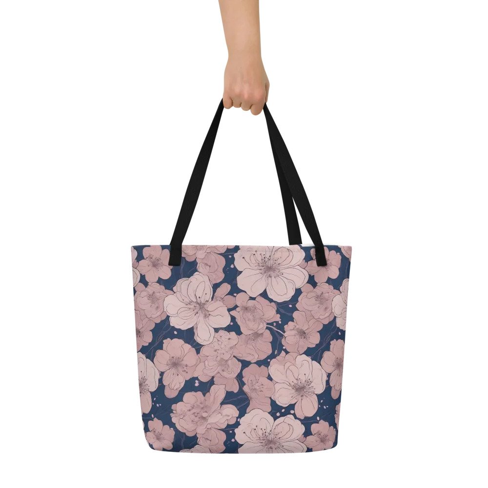 Moonlit Orchard on Large Tote Bag W/ Pocket — Front